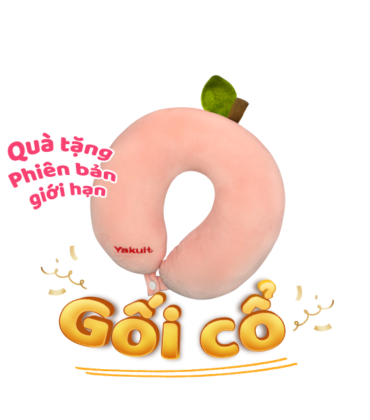 Quà tặng - Gối cổ quả Đào